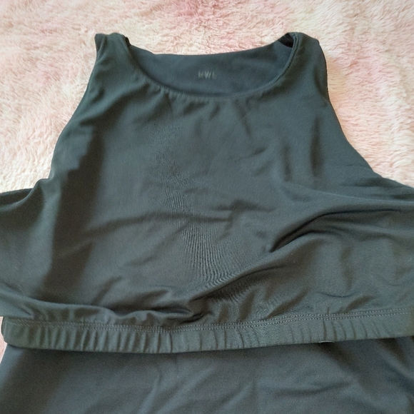 Madewell MWL Crop Active Tank Top Size Large - Picture 6 of 9